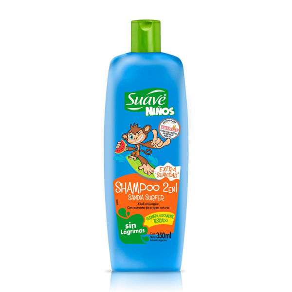 Imagen de SUAVE KIDS - SHAMPOO - 2 EN 1 SAND SURFER -350 ML