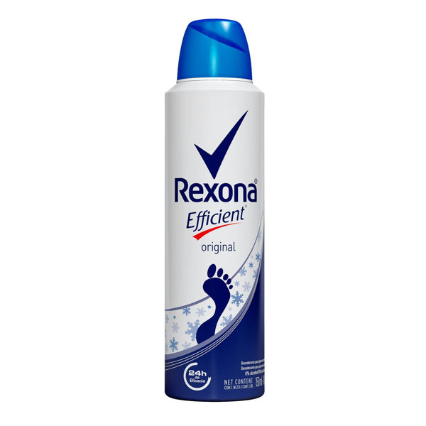 Imagen de REXONA EFFICIENT - PIES - AEROSOL - 153 GRS