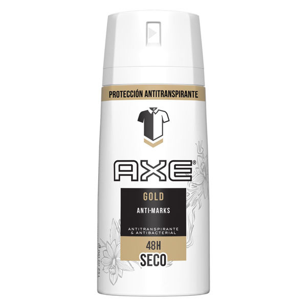 Imagen de AXE - DEO AER - AP GOLD ANTI MARKS - 90 GRS / 152 ML - D**