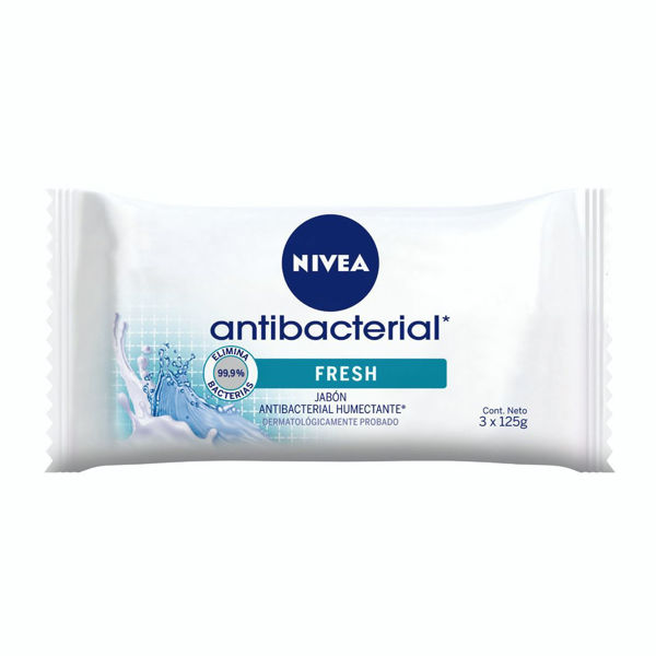 Imagen de NIVEA - JABON - BARRA - AVENA - 3 X 125 GRS