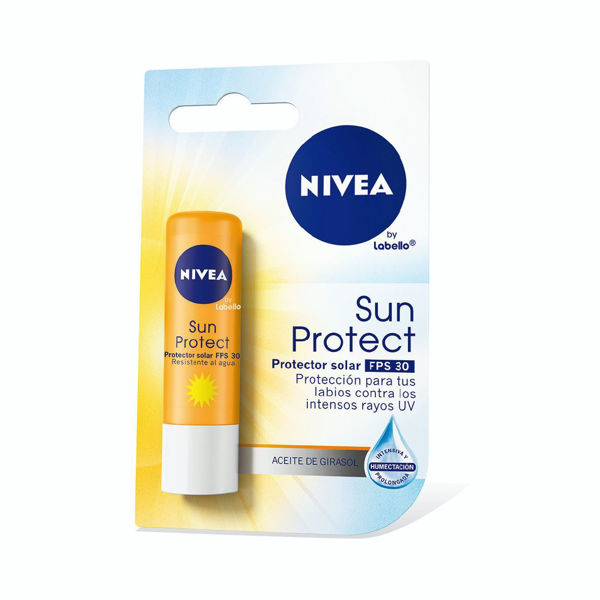 Imagen de NIVEA - LABELLO - SUN - 4.8 GRS