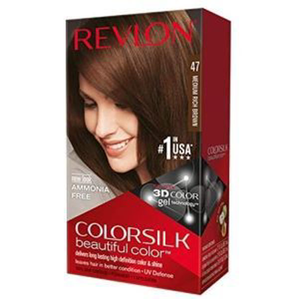 Imagen de REVLON - COLORSILK - CASTAÑO MEDIO CALIDO - 47