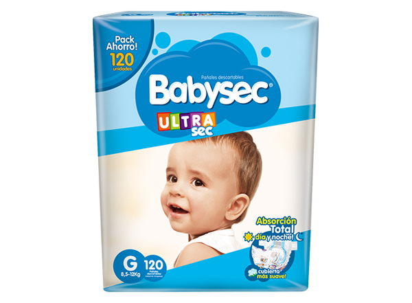 Imagen de BABYSEC - PREMIUM - G - 120 UNIDADES - D**