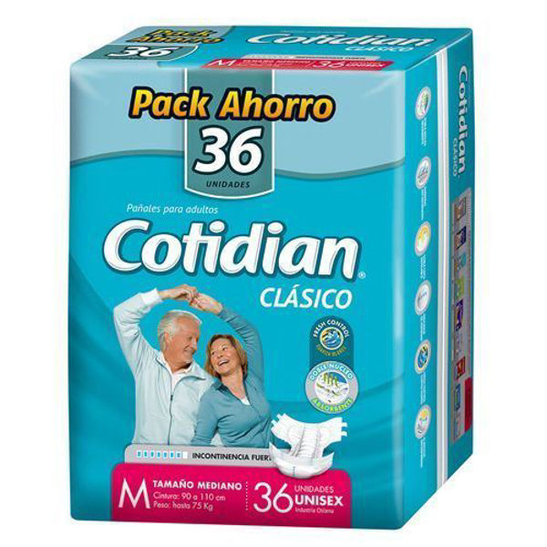 Imagen de COTIDIAN - CLASICO - M - 36 UNIDADES **** - D**