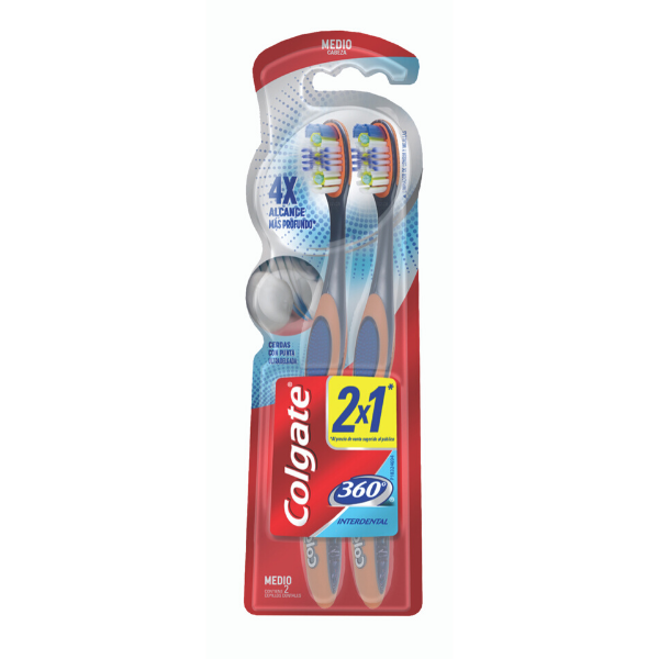Imagen de COLGATE - CEPILLO - INTERDENTAL - PACK X 2 - D**