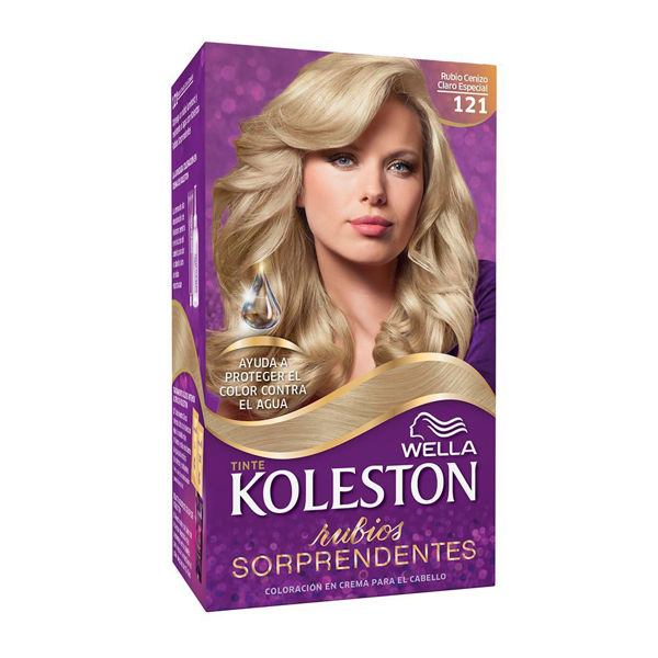 Imagen de KOLESTON KIT RUBIO CENIZA CLARO ESPECIAL 121 - D**
