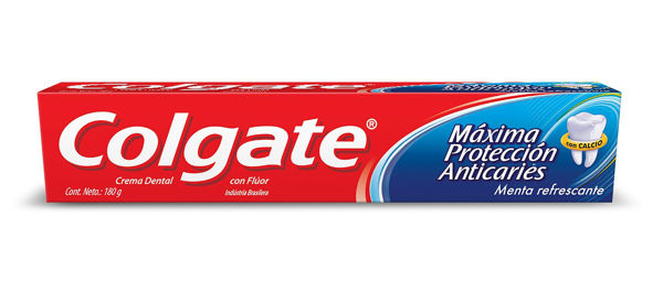 Imagen de COLGATE - CREMA DENTAL - CLASICA - CALCIO - 180 GR - ****