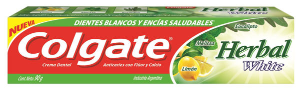 Imagen de COLGATE - CREMA DENTAL - HERBAL - 90 GRS - ****