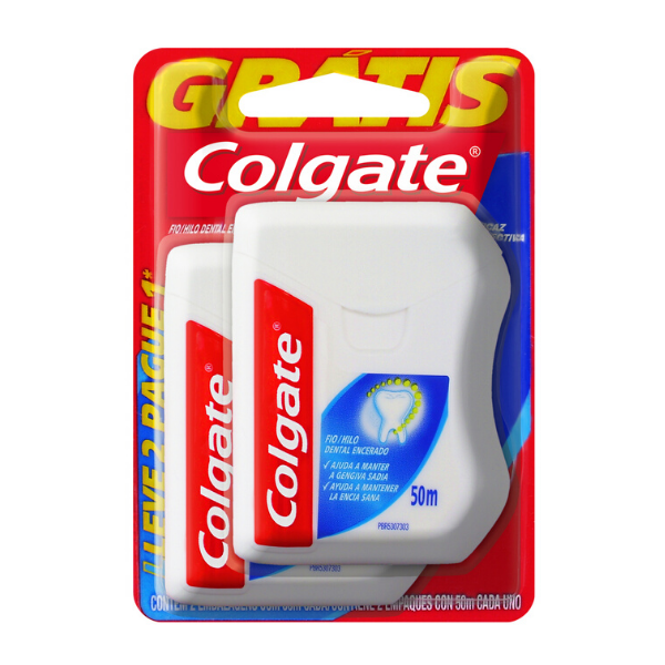 Imagen de COLGATE - HILO DENTAL - 50 MTS - 2 X 1 - ****