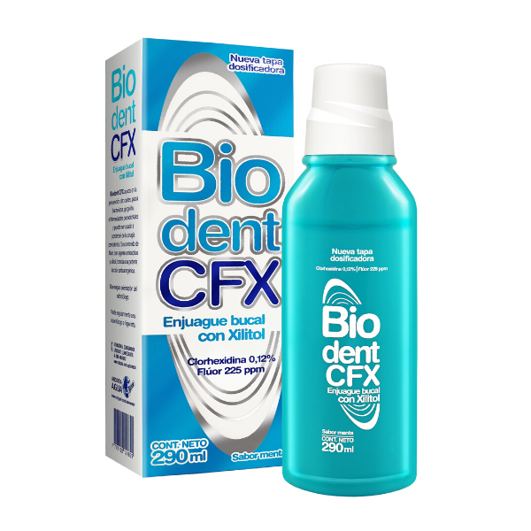Imagen de BIODENT - ENJUAGUE BUCAL - CFX - 290 ML - D**