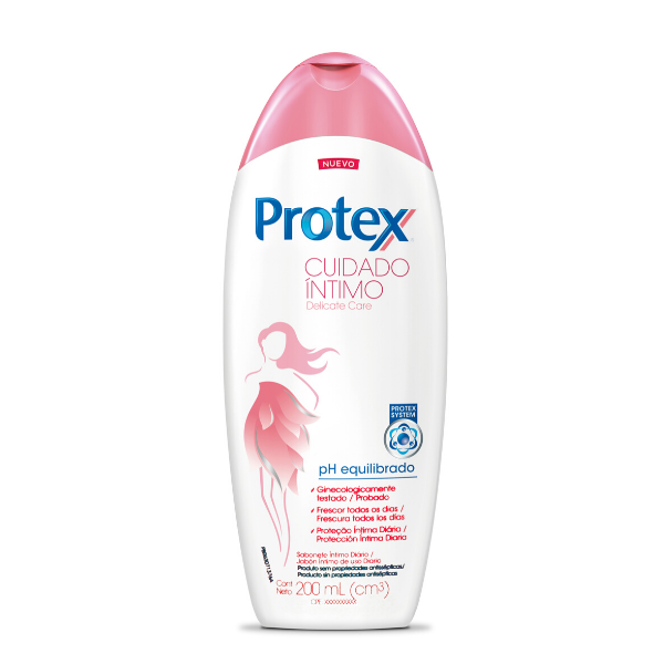 Imagen de PROTEX - JABON LIQUIDO INTIMO - DELICATE - 200 ML - ****