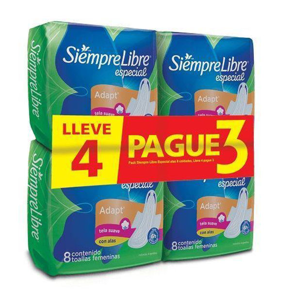 Imagen de SIEMPRE LIBRE - ESPECIAL  ADAPT ALAS X 8 - 4 X 3