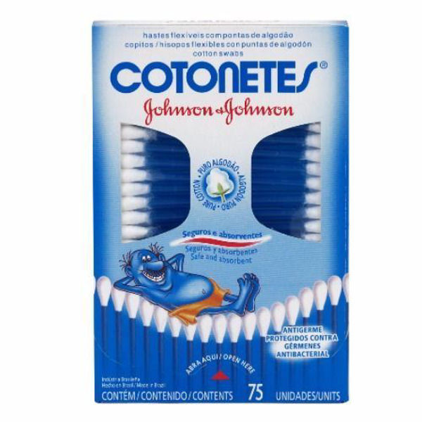 Imagen de J&J - COTONETES - 75 UNID.