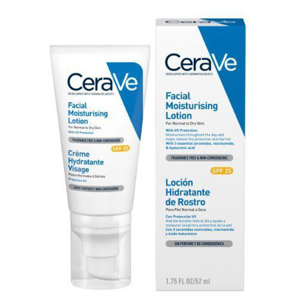 Imagen de CeraVe - CREMA HIDRATANTE FACIAL PNS - SPF 25 - 52 ML - D**
