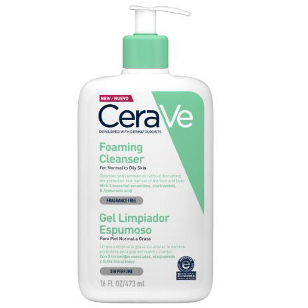 Imagen de CeraVe - GEL LIMPIADOR ESPUMOSO - 473 ML