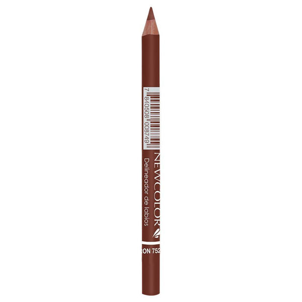 Imagen de NEWCOLOR - LAPIZ DELINEADOR LABIOS - N° 752 - MARRON - X 1,2