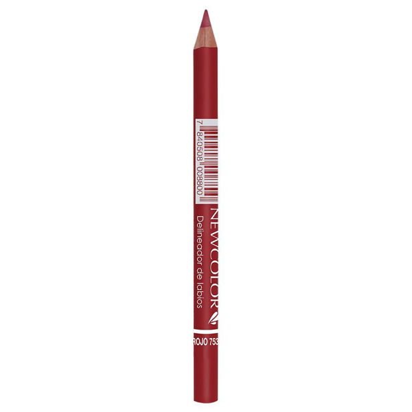 Imagen de NEWCOLOR - LAPIZ DELINEADOR LABIOS - N° 753 - ROJO - X 1,2 g