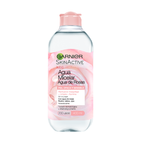 Imagen de GARNIER - AGUA MICELAR - ROSE - 400 ML