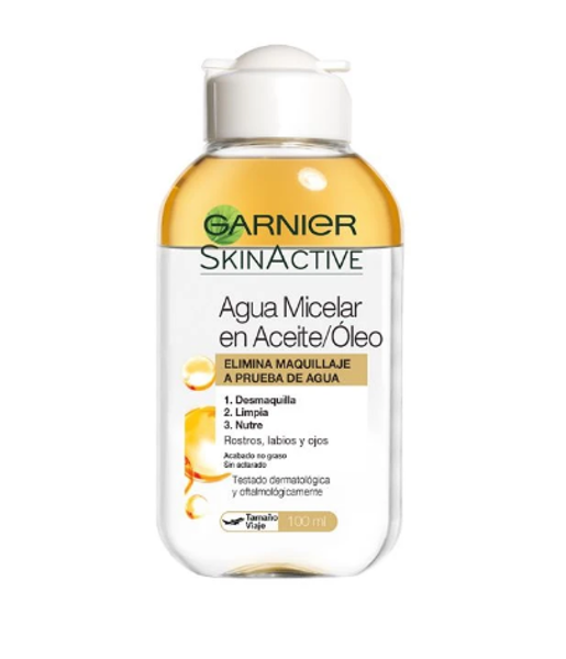 Imagen de GARNIER - AGUA MICELAR - INFUSED/ACEITE/OLEO - 100 ML
