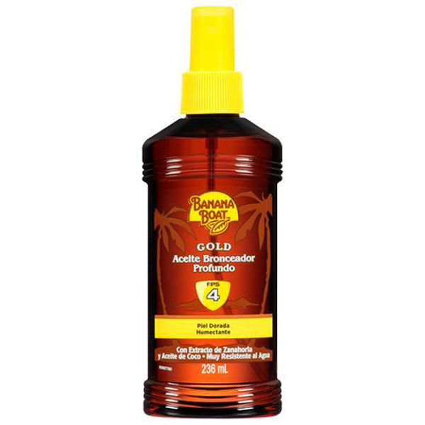 Imagen de BANANA BOAT - BRONCEADOR - ACEITE - 236 - SPF 4 - ZANA - D**