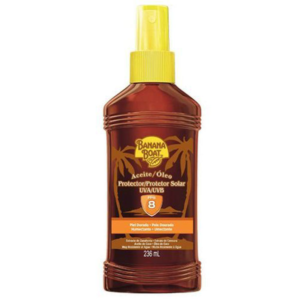 Imagen de BANANA BOAT - BRONCEADOR - ACEITE - 236 - SPF8 - ZANAH - D**