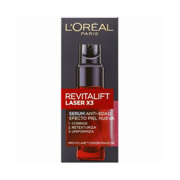 Imagen de Loreal - REVITALIF - SERUM - LASER X3 - 30 ML - D**