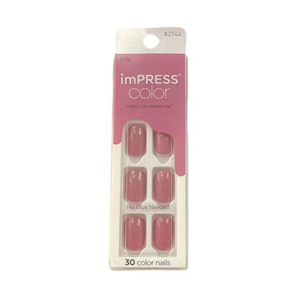 Imagen de KISS - UÑAS  POSTIZAS - IMPRESS - KIMCOO5 - PETAL PINK - D**