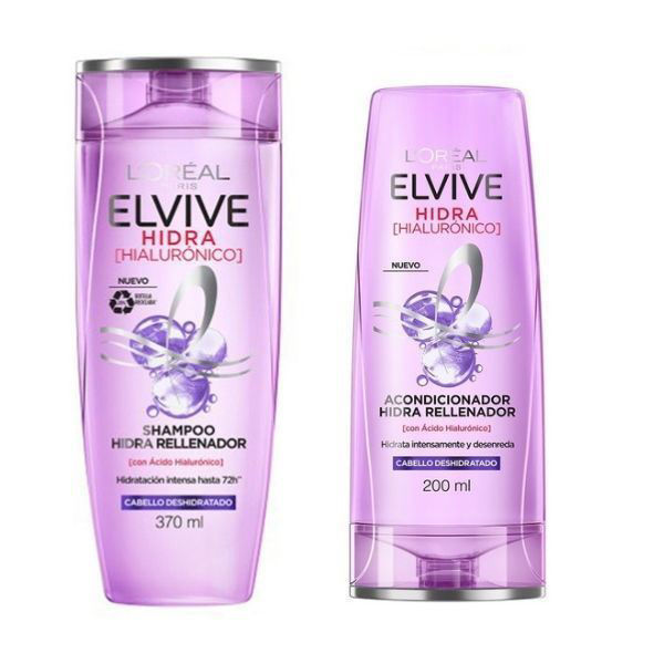 Imagen de ELVIVE - HYALURONICO - PCK - SH 370 + ACOND 200