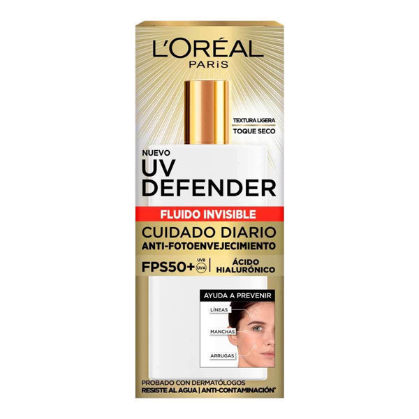 Imagen de Loreal - UV DEF - CREMA - FPS 50 - FLUIDO - 40 GRS