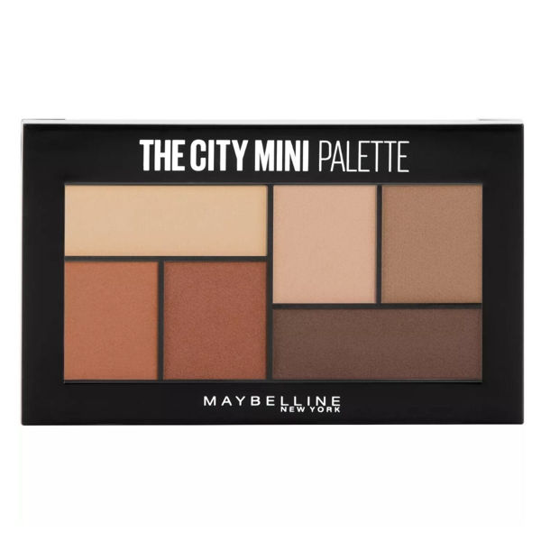 MAYBELLINE - SOMBRA OJOS - X 6 - MINI PALETTES - BROOKLYN NUDES
