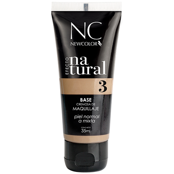 NEWCOLOR BASE LIQUIDA PIEL NORMAL A MIXTA  N° 3 X 43 g