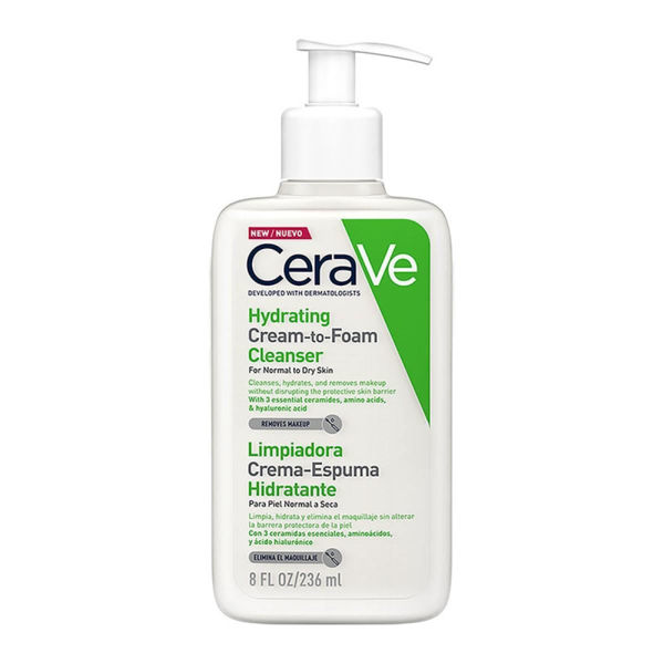 CeraVe - CREMA ESPUMA - LIMPIADORA -236 ML