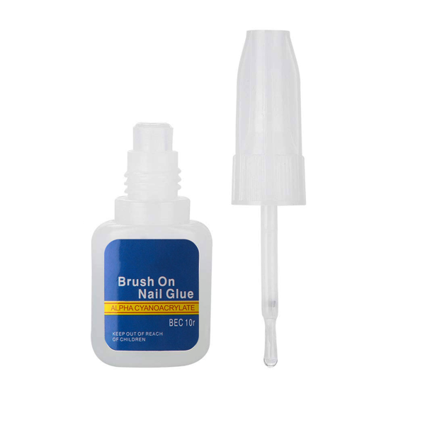 ADHESIVO - PEGAMENTO - UÑAS - C / PINCEL