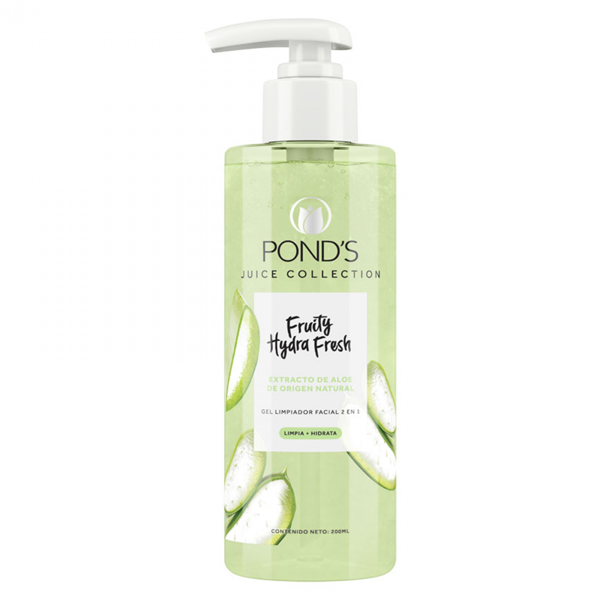 PONDS - GEL LIMPIADOR - FACIAL - 200 ML - ALOE 