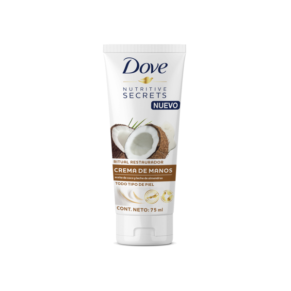 DOVE - CREMA MANOS - COCO & ALMENDRAS - 75 ML
