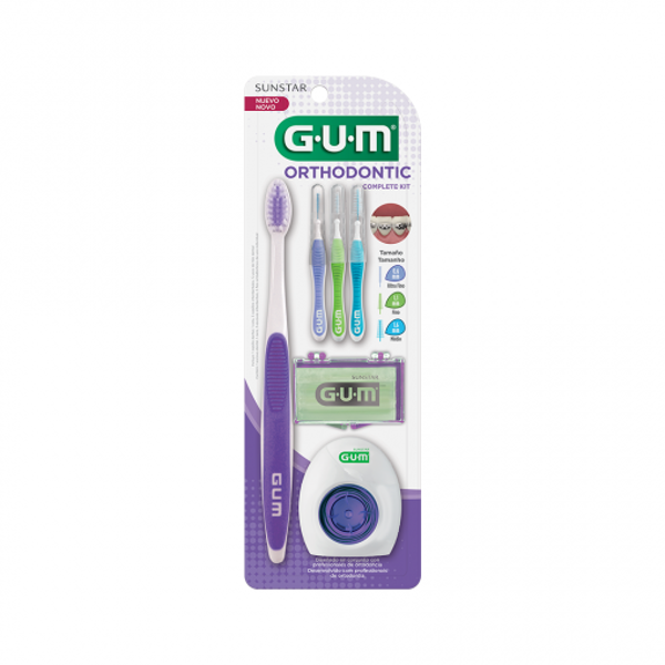 GUM - 124LK - KIT ORTODONCIA - 6 PIEZAS
