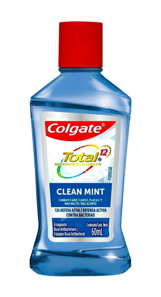 COLGATE - ENJ PLAX - TOTAL 12 - CLEAN MINT - 60 ML