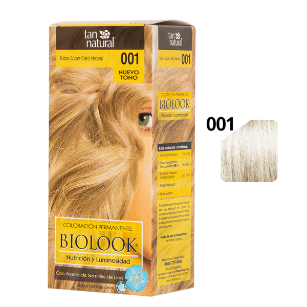 BIOLOOK - KIT - COLORACION - N° 001 