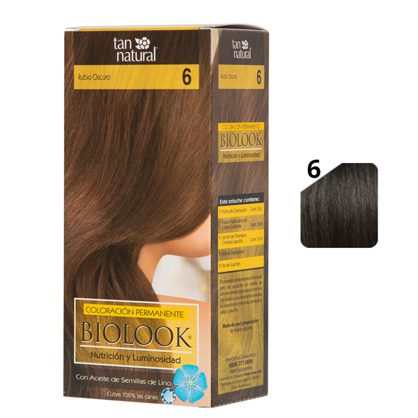 BIOLOOK - KIT - COLORACION - N° 6 