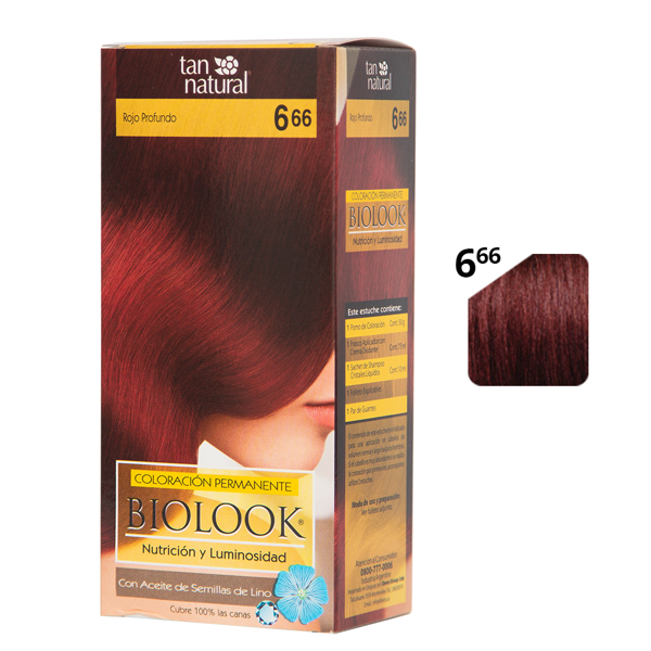 BIOLOOK - KIT - COLORACION - N° 6.66 
