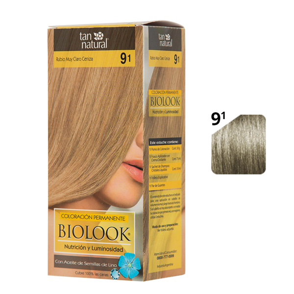 BIOLOOK - KIT - COLORACION - N° 9.1 
