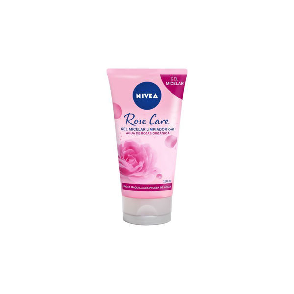 NIVEA - LIMPIADOR FACIAL - GEL MICELAR - 150 ML - ROSE CARE