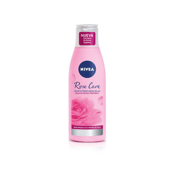 NIVEA - VISAGE - LECHE & TONICO - 2 EN 1 - 200 ML - ROSE