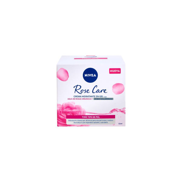 NIVEA - VISAGE - CREMA GEL - 50 ML - ROSE 