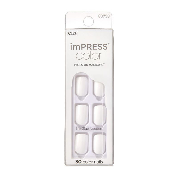 KISS - UÑAS POSTIZAS - IMPRESS - KIMCO19 - FROSTING