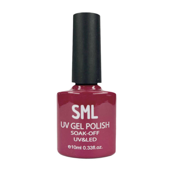 SML - ESMALTE - LAMPARA UV - ROSA VIEJO OSCURO - SML013