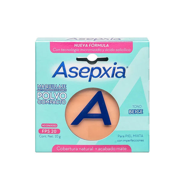 ASEPXIA - MAQUILLAJE POLVO - 10g - BEIGE