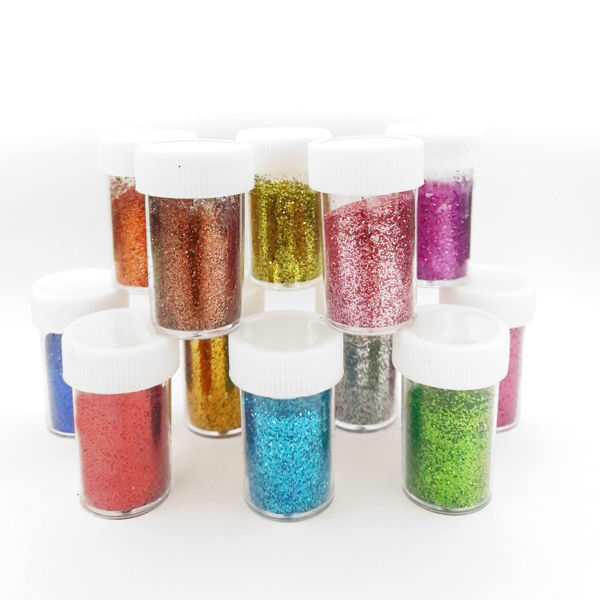  FRASCOS - POTES - GRANDES - BRILLANTINAS - X 12 - RB 12197 