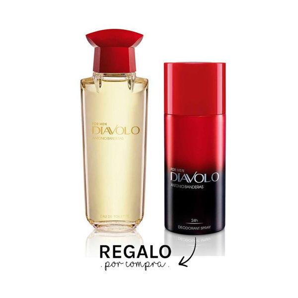 BANDERAS - DIAVOLO - PACK - EDT 100 ML + DEO