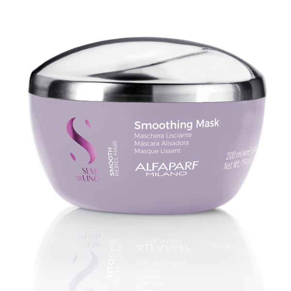 Semi Di Lino Smooth Cabello Rebelde Smoothing Mask Alfaparf Milano 200ml	